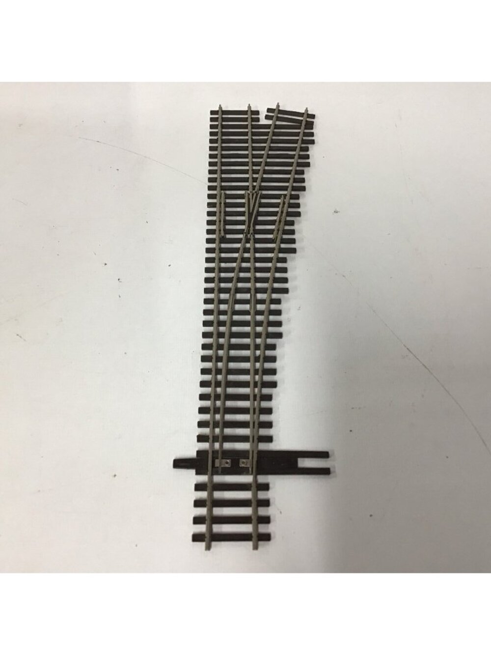 HO TRACK SHINOHARA CODE 100 #6 RIGHT HAND SWITCH TRACK- DOUBLE LEVER- LN-S31VV